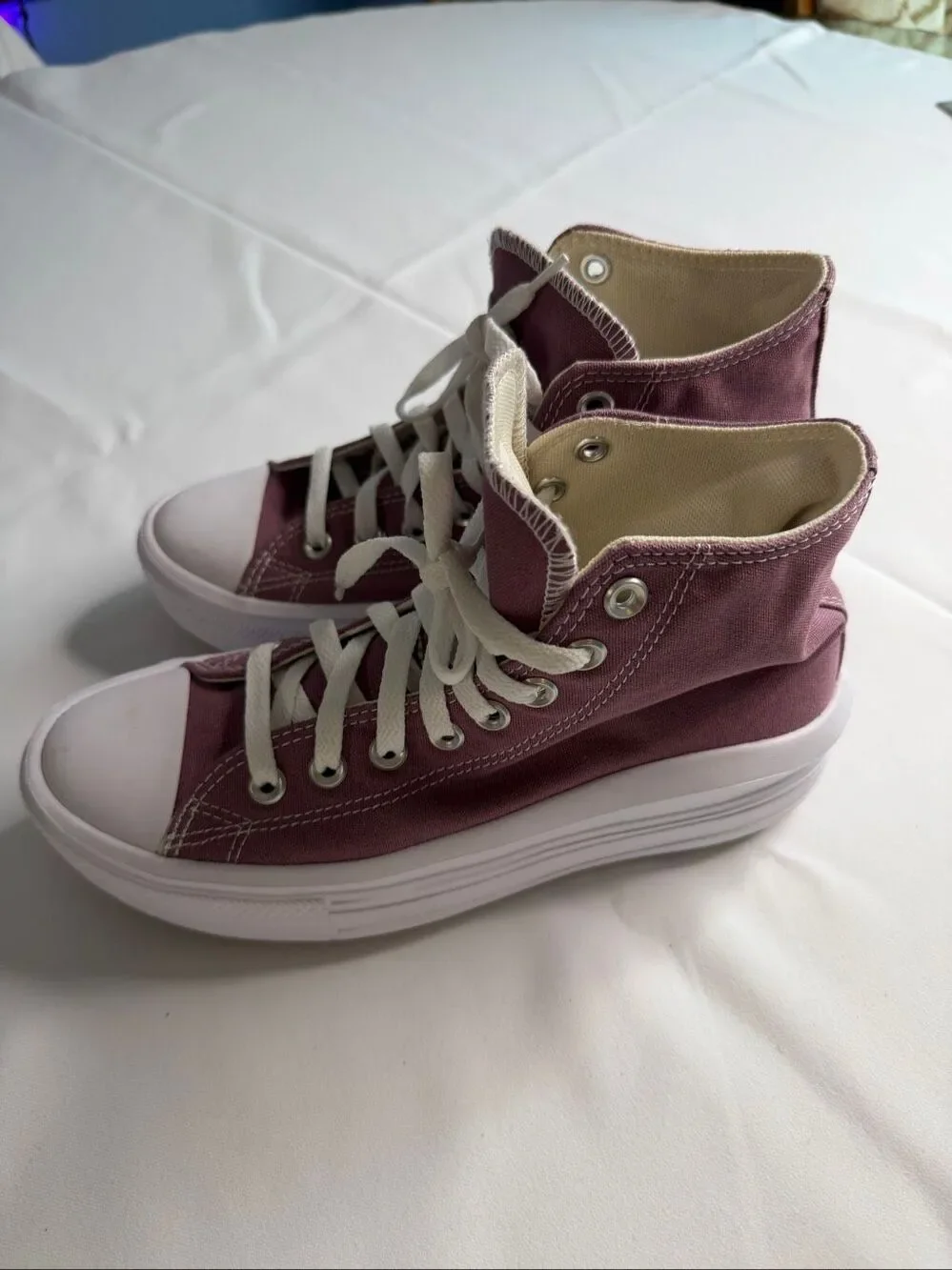 Converse Chuck Taylor All Star Move Platform High Top Sneakers Size 8.5 A05477C